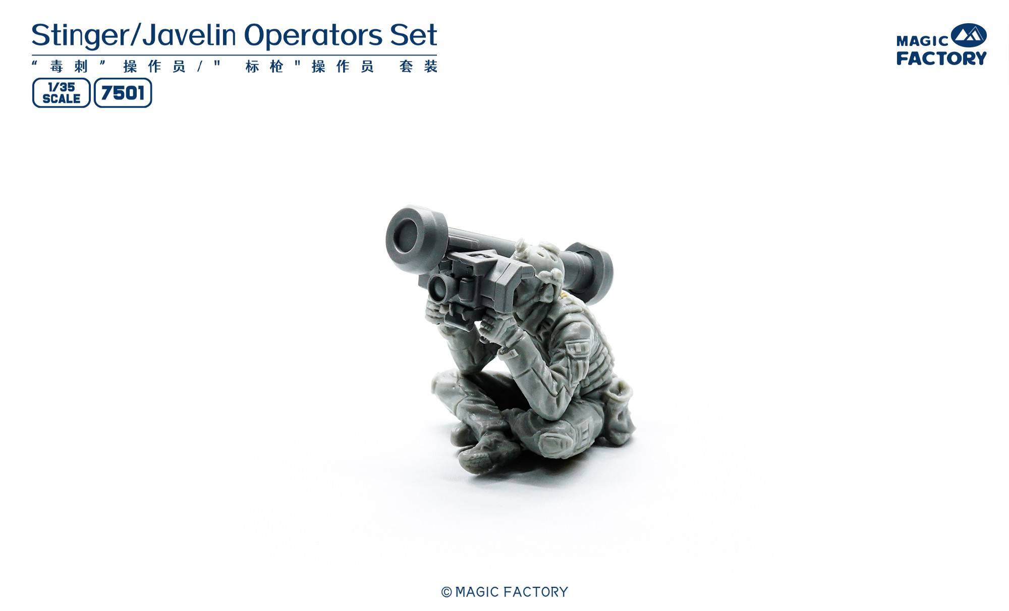 FIM-92 Stinger/FGM-148 Javelin Operators Resin Set – Image 4