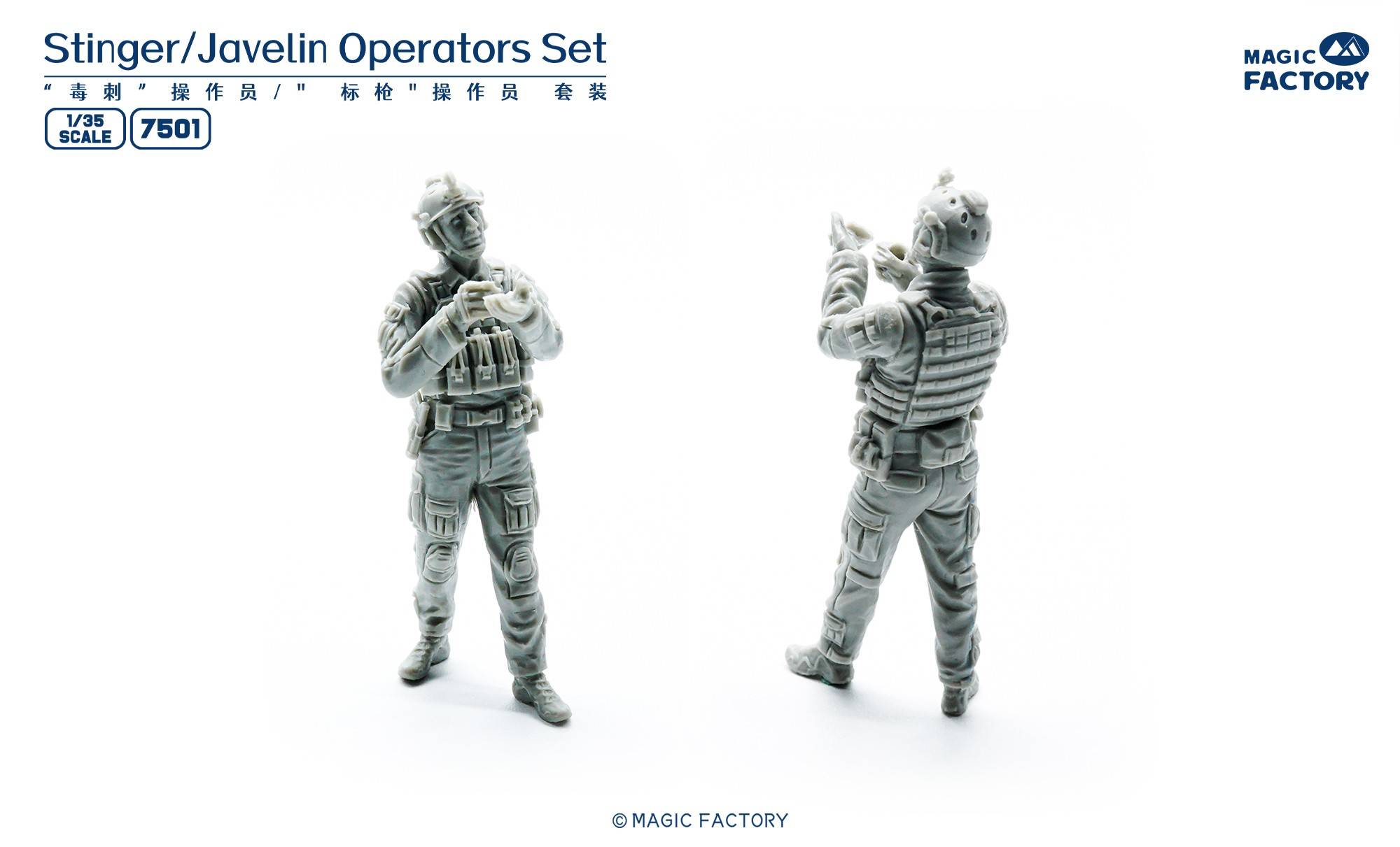 FIM-92 Stinger/FGM-148 Javelin Operators Resin Set – Image 5