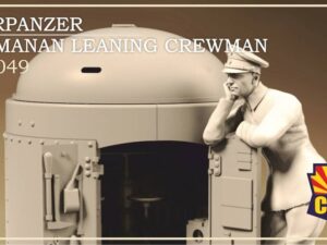 Fahrpanzer german leaning crewman
