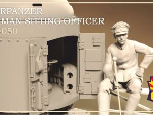 Fahrpanzer german sitting officer