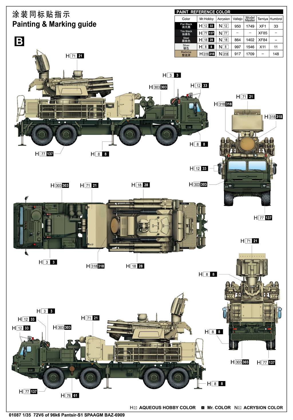 72V6 of 96k6 Pantsir-S1 SPAAGM BAZ-6909 – Image 23