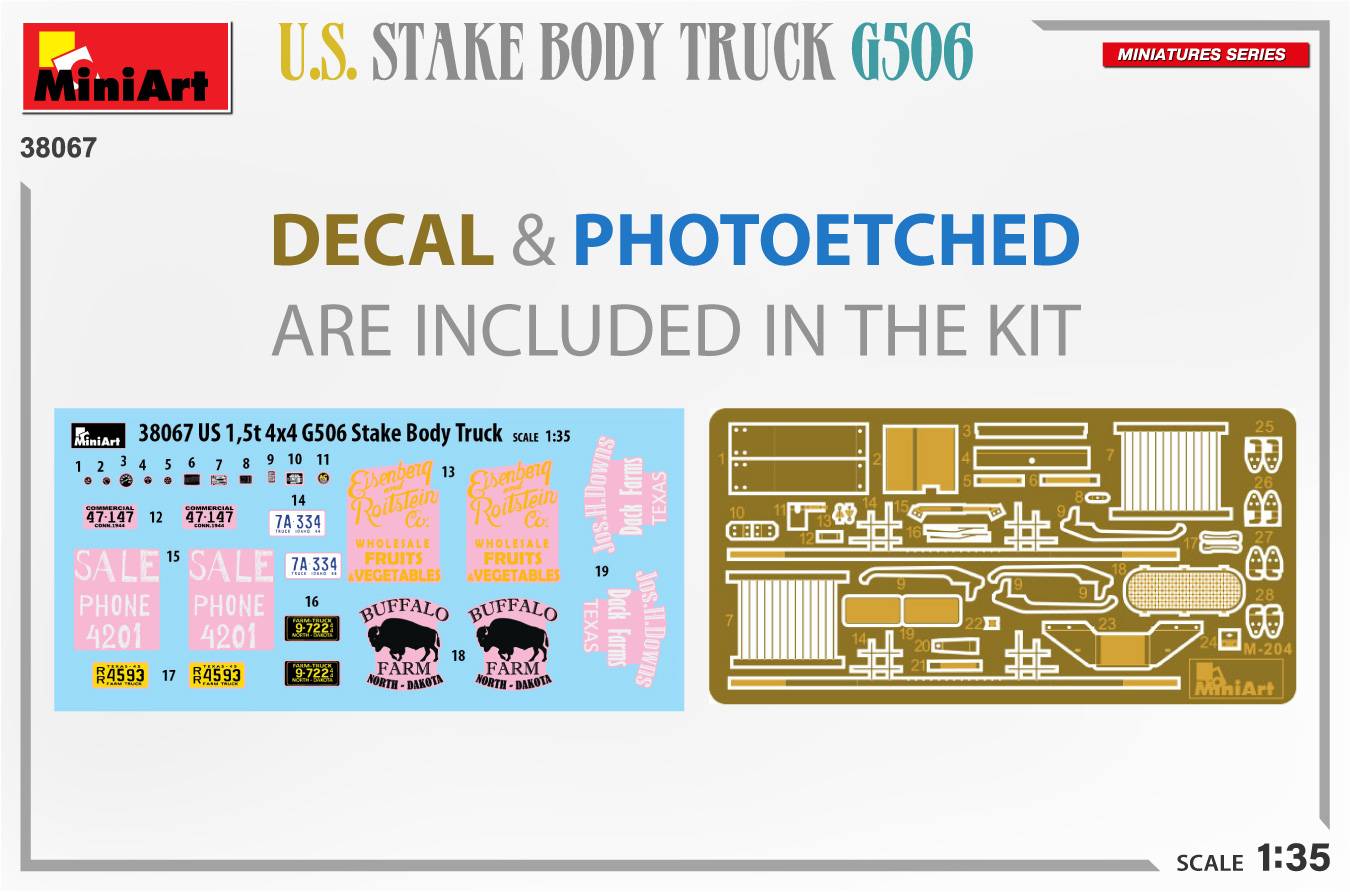 U.S. STAKE BODY TRUCK G506 – Image 2