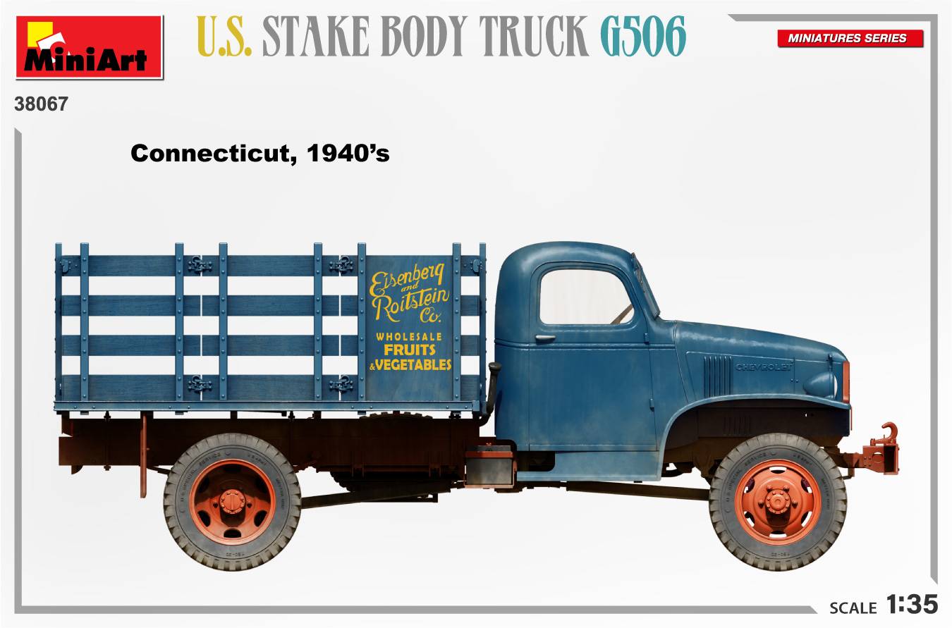 U.S. STAKE BODY TRUCK G506 – Image 3
