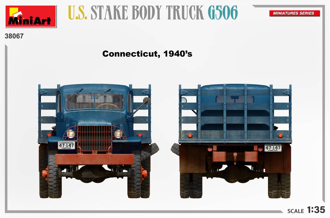U.S. STAKE BODY TRUCK G506 – Image 4