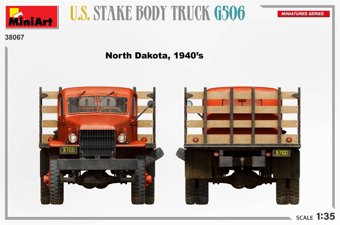 U.S. STAKE BODY TRUCK G506 – Image 8