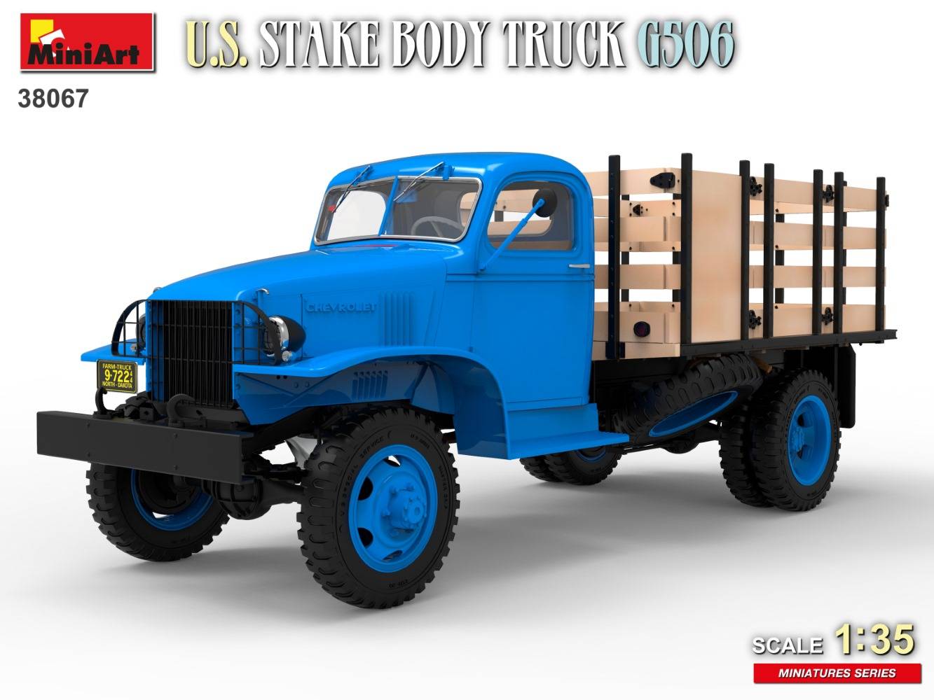 U.S. STAKE BODY TRUCK G506 – Image 11