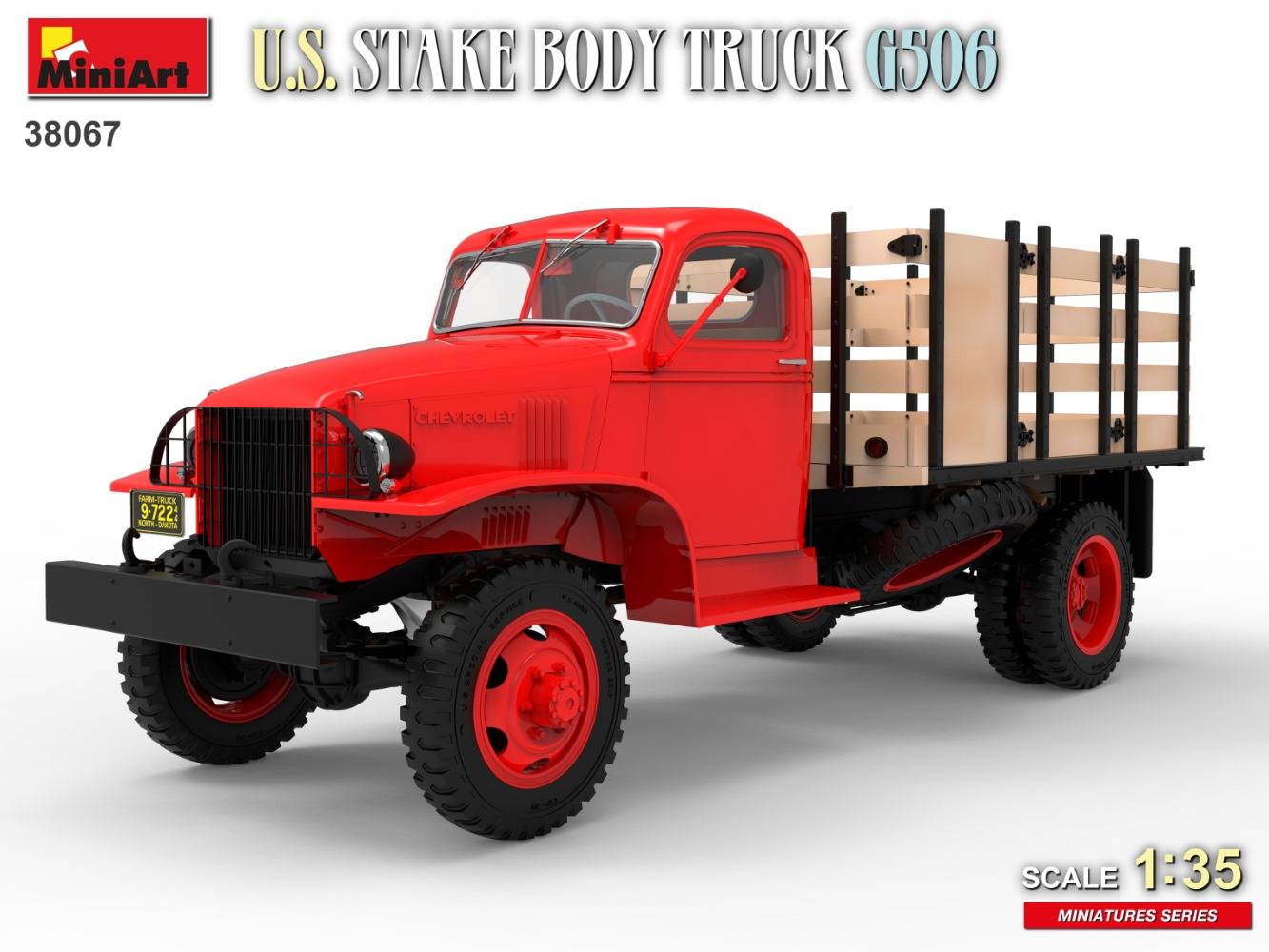 U.S. STAKE BODY TRUCK G506 – Image 12
