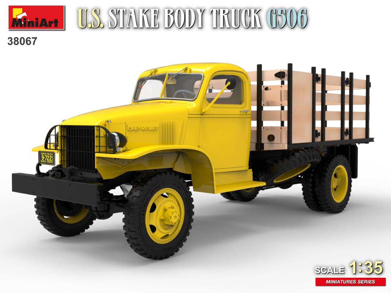 U.S. STAKE BODY TRUCK G506 – Image 13