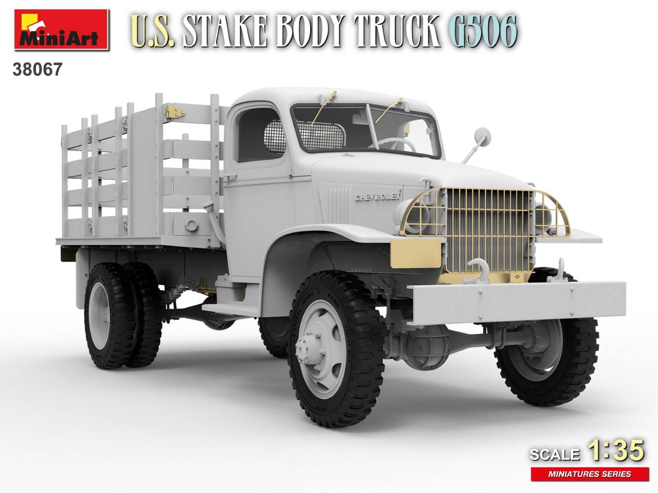 U.S. STAKE BODY TRUCK G506 – Image 14
