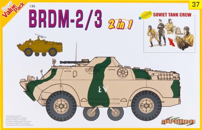 BRDM-2/3 + Soviet Tank Crew