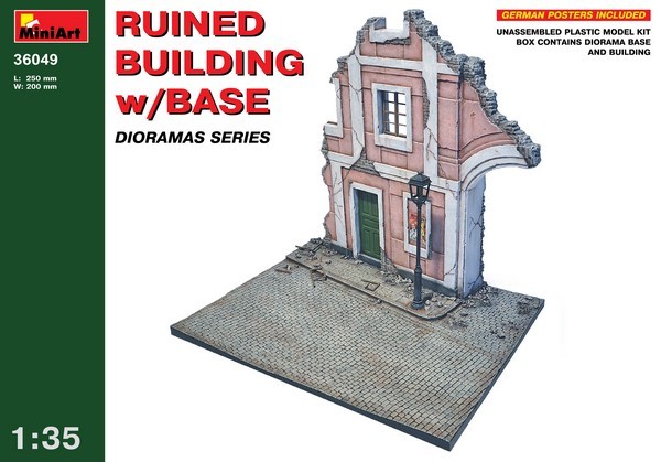 RUINED BUILDING w/BASE