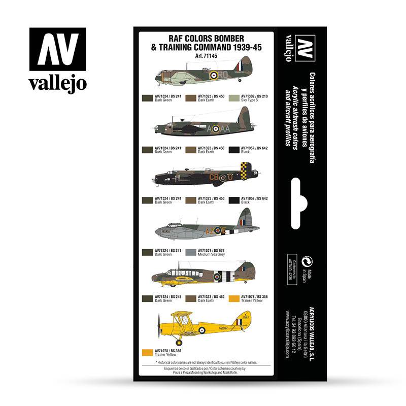 Set de peintures RAF BOMBER & TRAINING AIR COMMAND 39/45 – Image 2