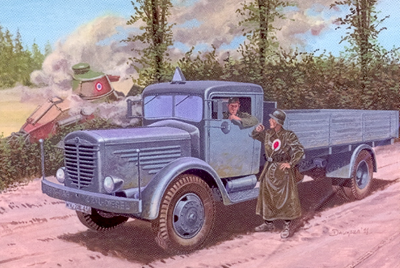 German truck Bussing-Nag 500S – Image 3