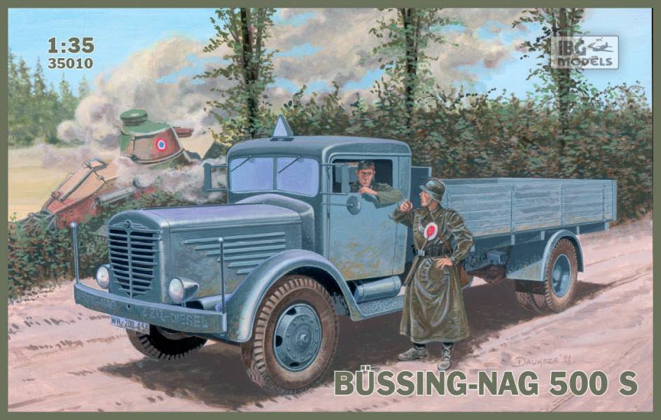 German truck Bussing-Nag 500S