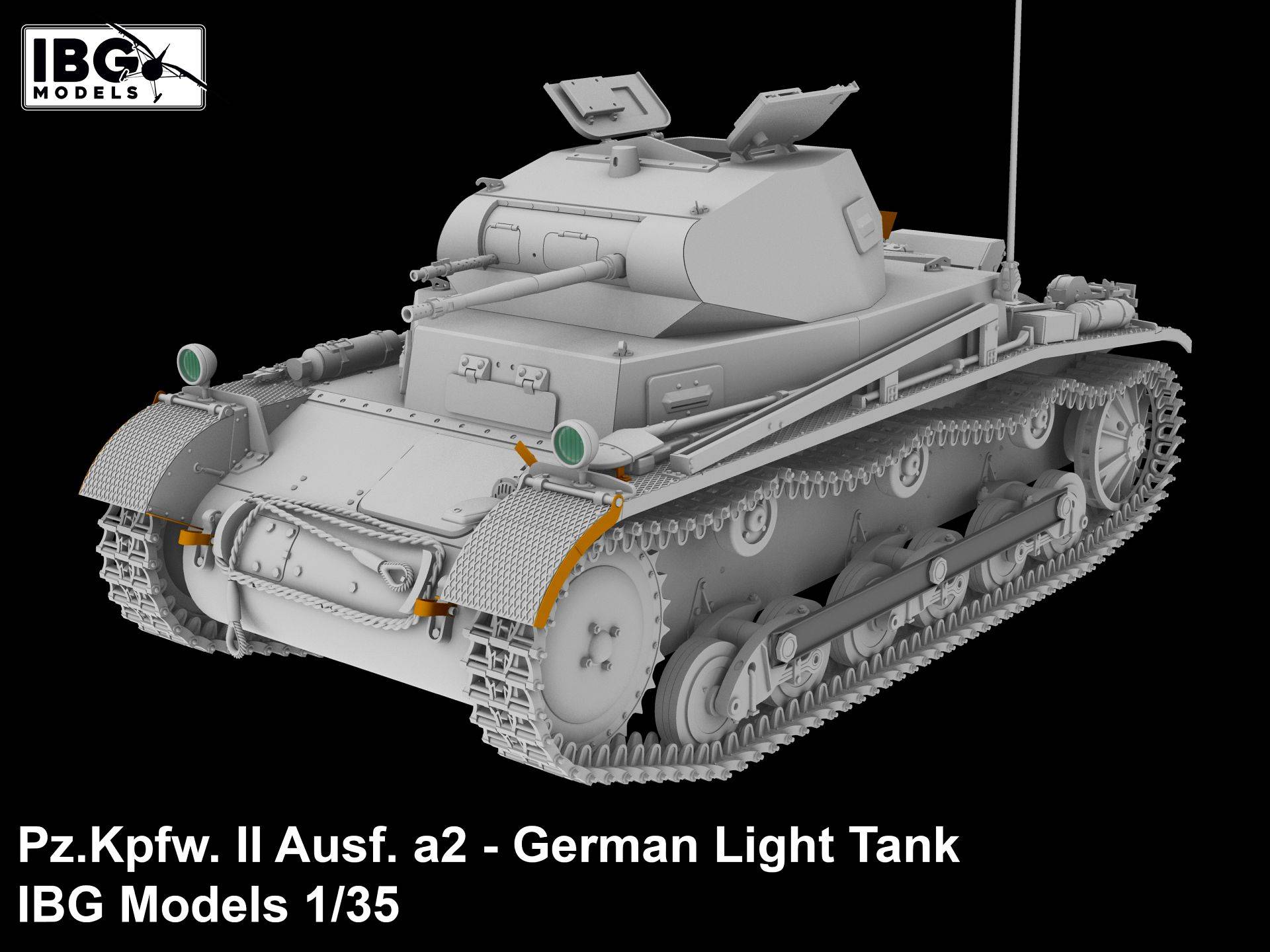 Pz.Kpfw. II Ausf.a2 -German Light Tank – Image 2