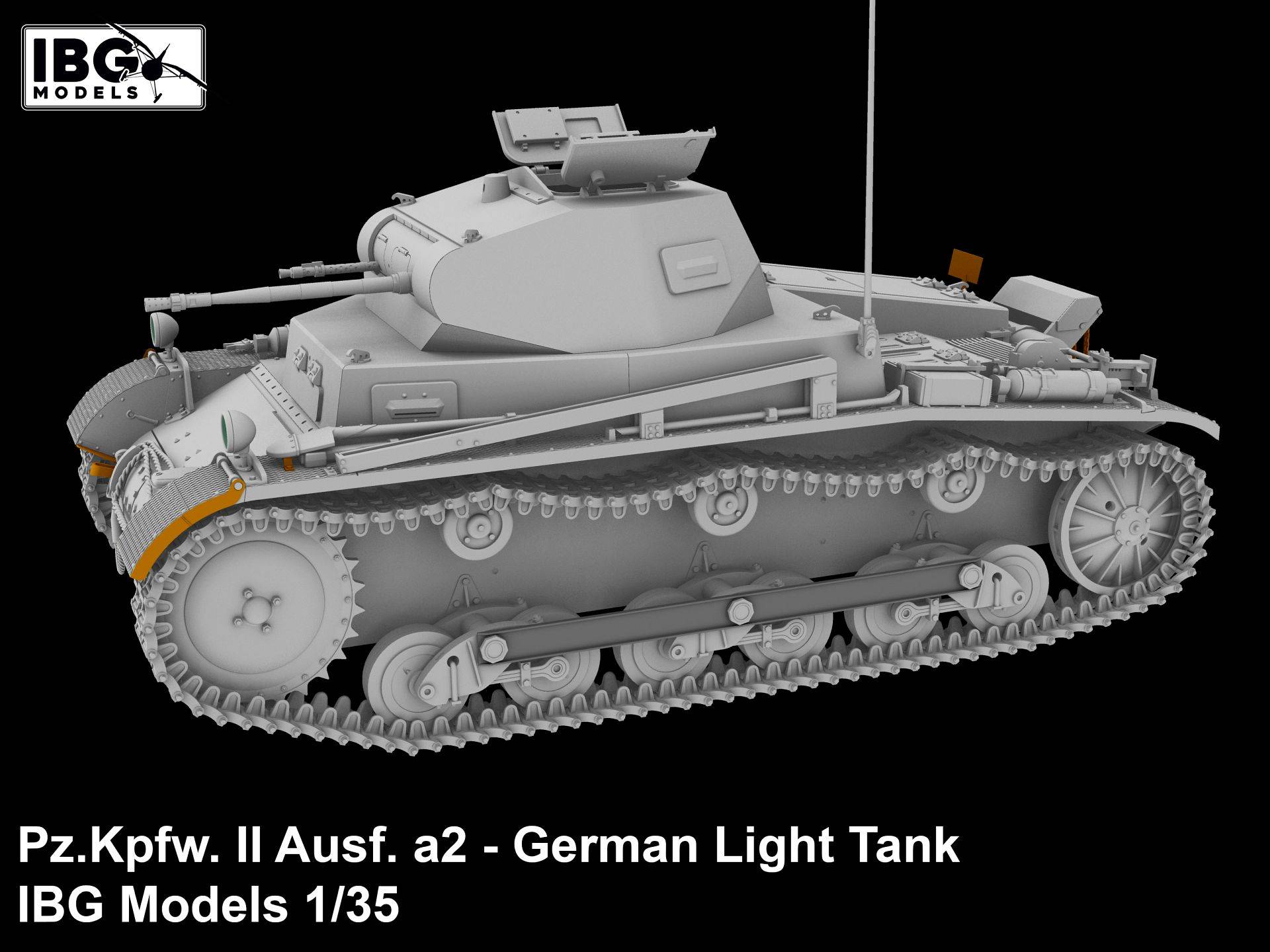 Pz.Kpfw. II Ausf.a2 -German Light Tank – Image 3