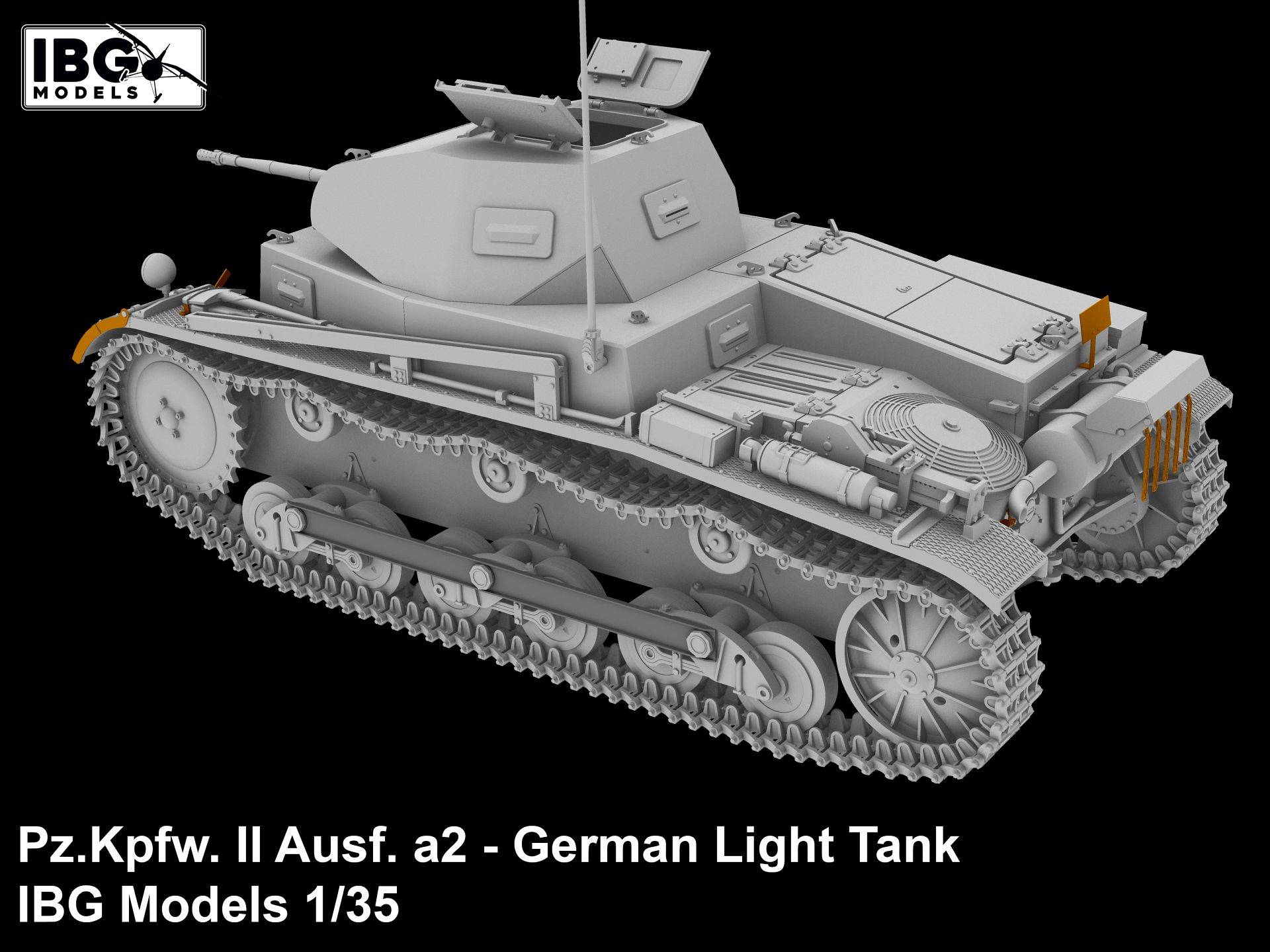 Pz.Kpfw. II Ausf.a2 -German Light Tank – Image 4