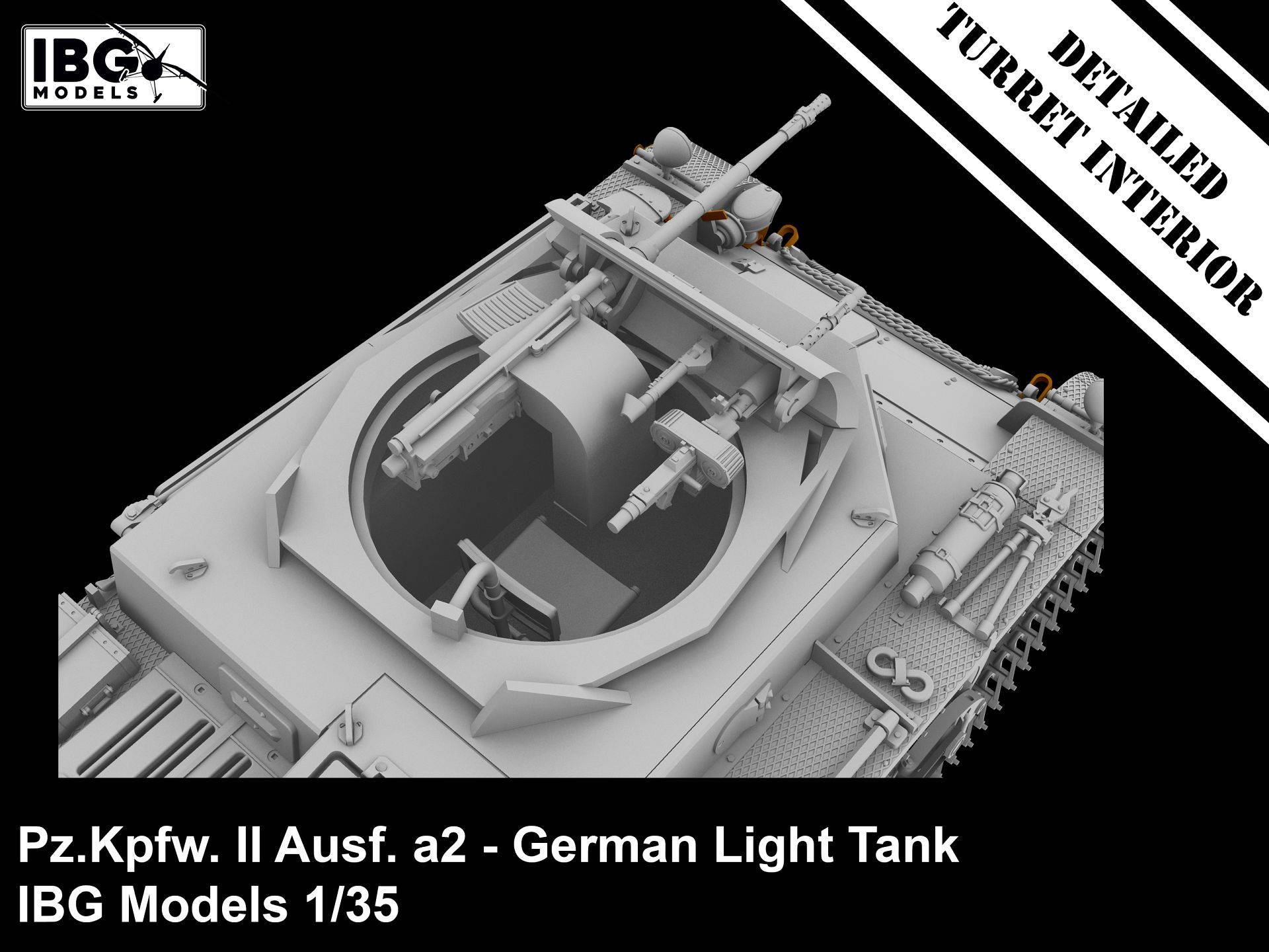 Pz.Kpfw. II Ausf.a2 -German Light Tank – Image 7