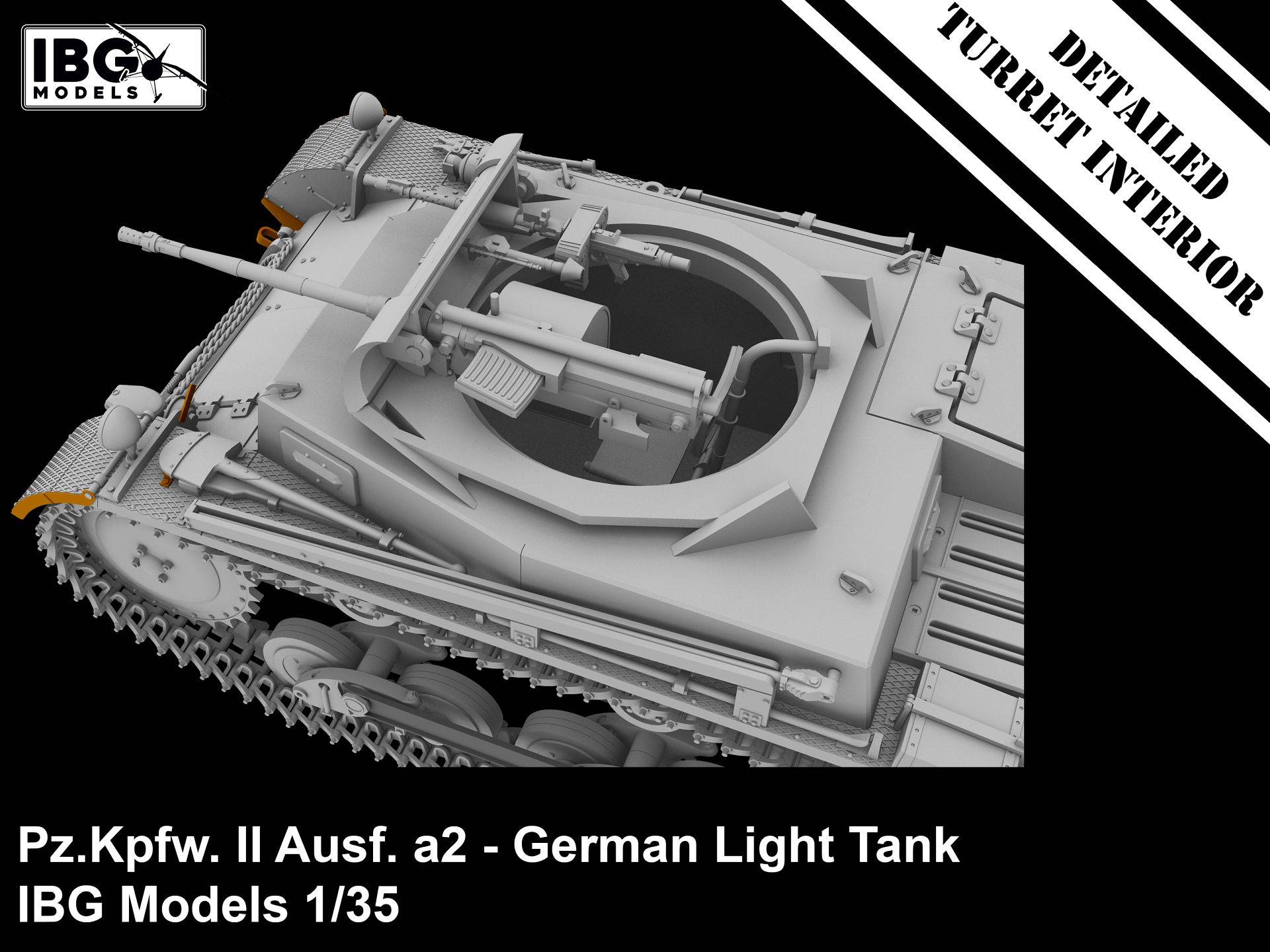 Pz.Kpfw. II Ausf.a2 -German Light Tank – Image 8