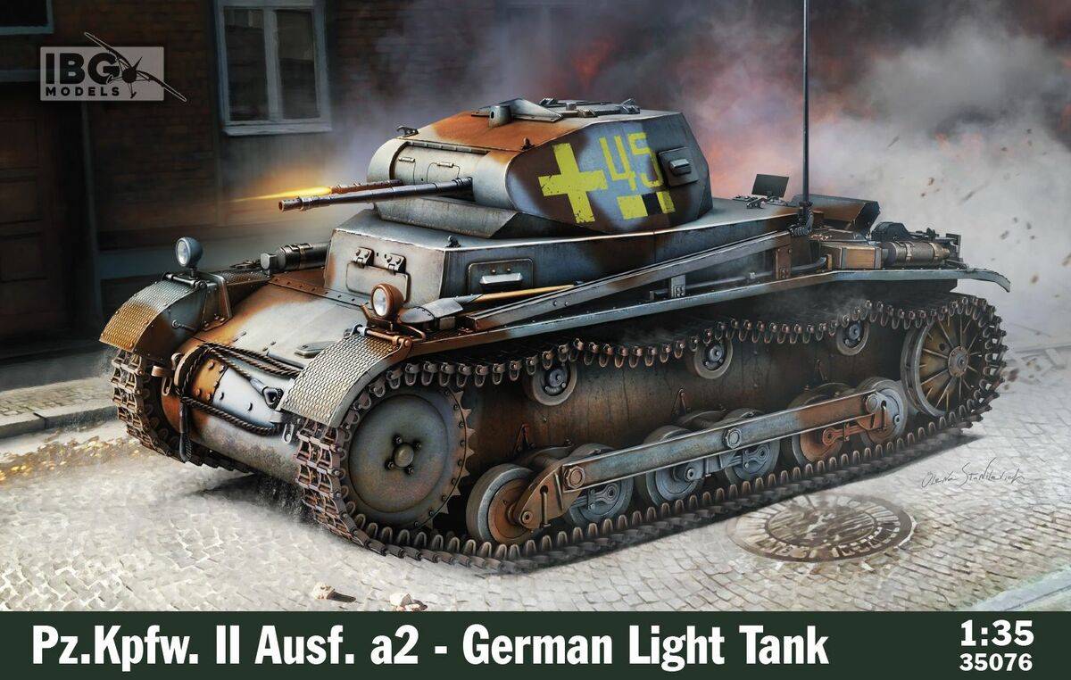 Pz.Kpfw. II Ausf.a2 -German Light Tank