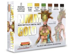 Peinture Non Metallic Metal Set1 Gold - 6X22 ml