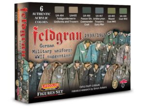 Peinture German Uniforms WWII Suggestions- 6X22 ml