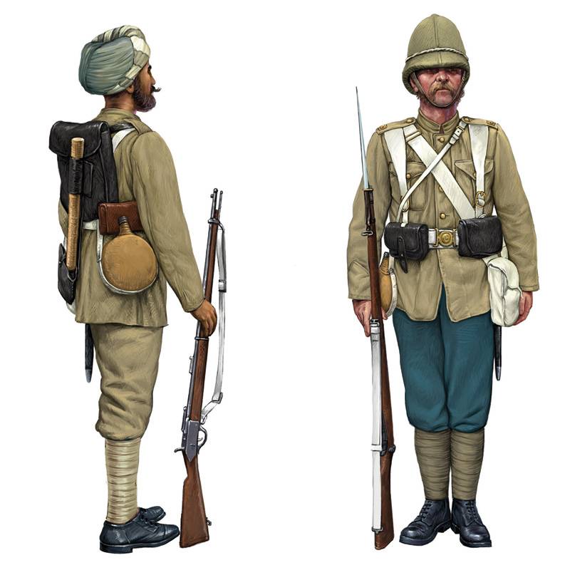 BRITISH INFANTRY AND SEPOYS – Image 2