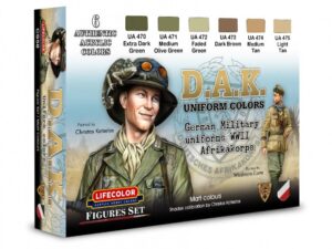 German DAK uniforms