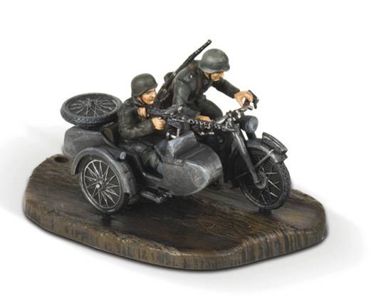 German Motorcycle R12 with sidecar WWII – Image 5