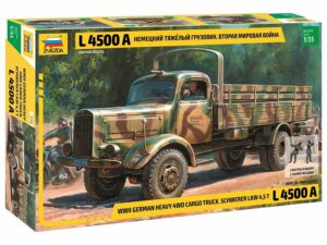 WWII German Heavy 4WD Cargo Truck L 4500 A Schwerer Lkw 4,5 t