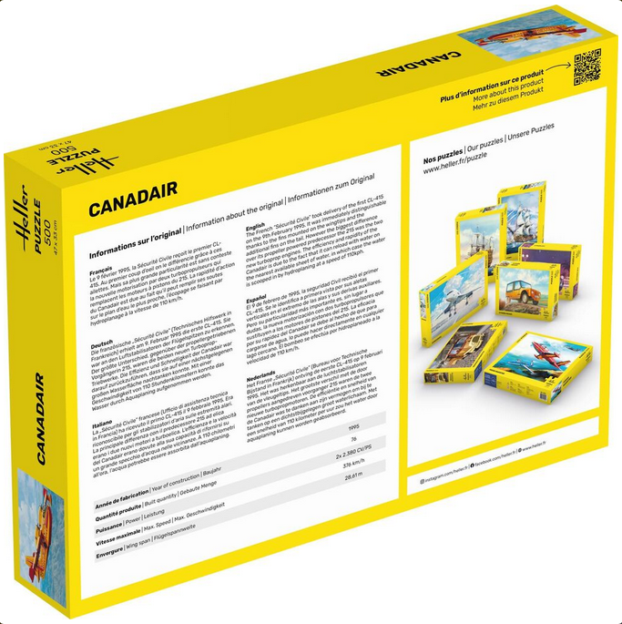 Puzzle Canadair 500 Pieces – Image 4