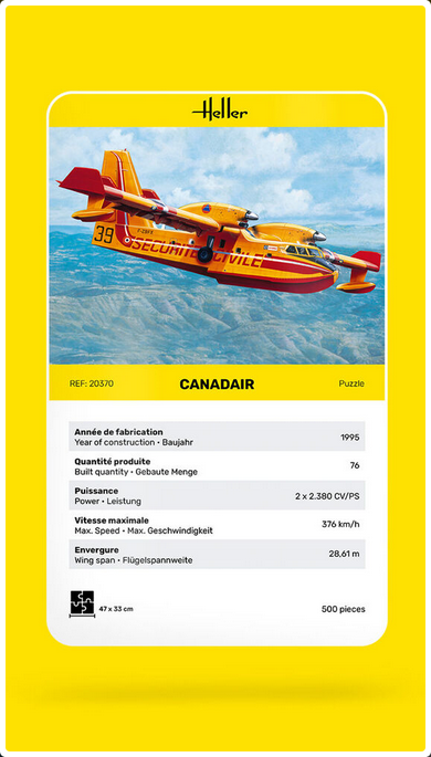 Puzzle Canadair 500 Pieces – Image 6