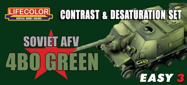 Easy 3 Soviet AFV 4BO Green