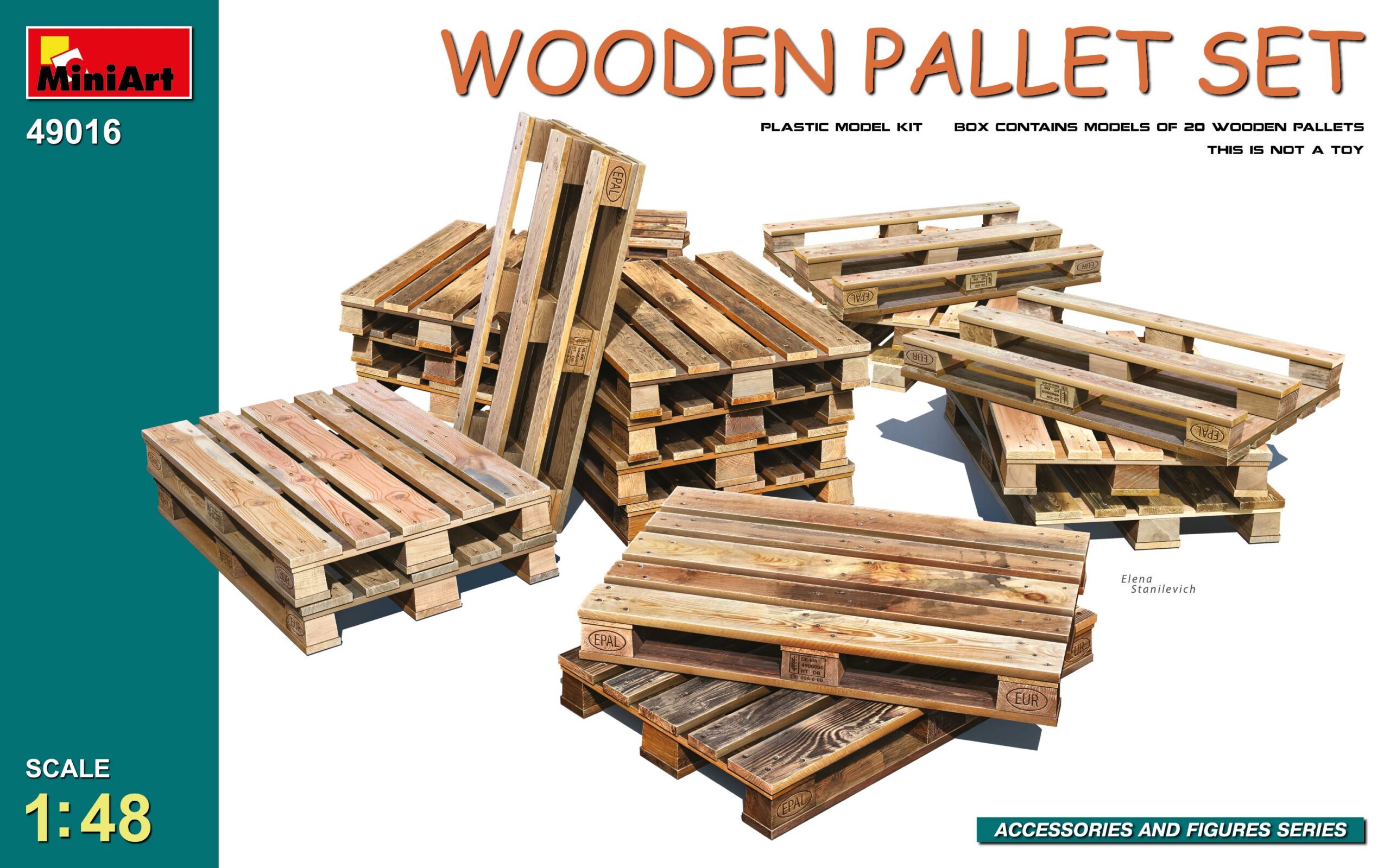 WOODEN PALLET SET