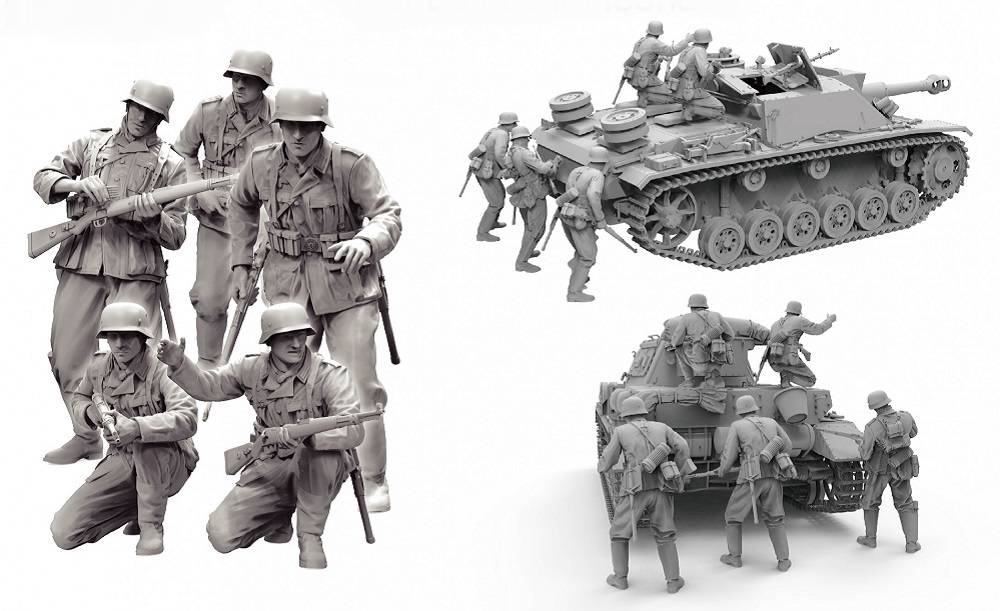 WWII German Tank Desant Troops – Image 2