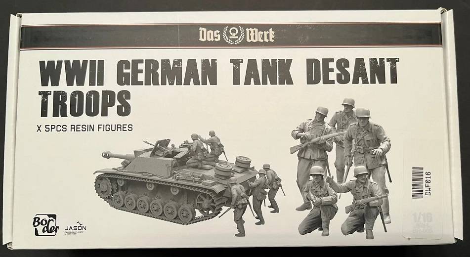 WWII German Tank Desant Troops