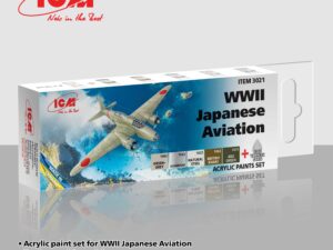 Acrylic Paint Set for WWII Japanese Aviation