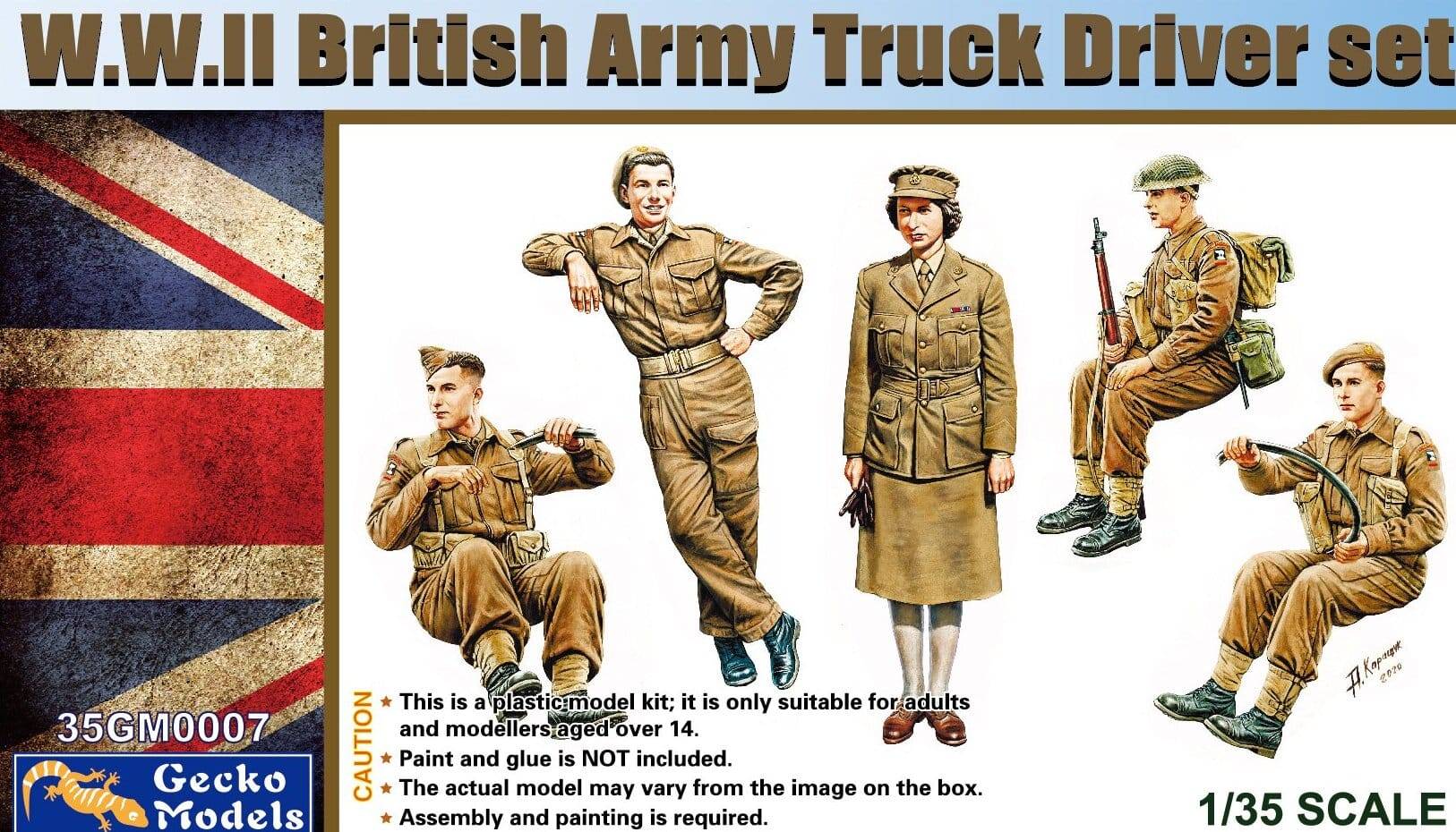 WWII British Army Truck Driver set