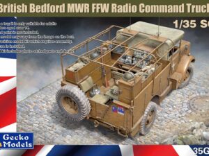 WWII British Bedford MWR FFW Radio command truck