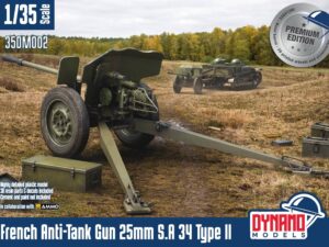 French Anti-Tank Gun 25mm S.A 34 Type II Premium Edition