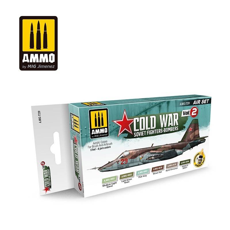 Cold War Vol. 2 - Soviet Fighters - Bombers AIR SET