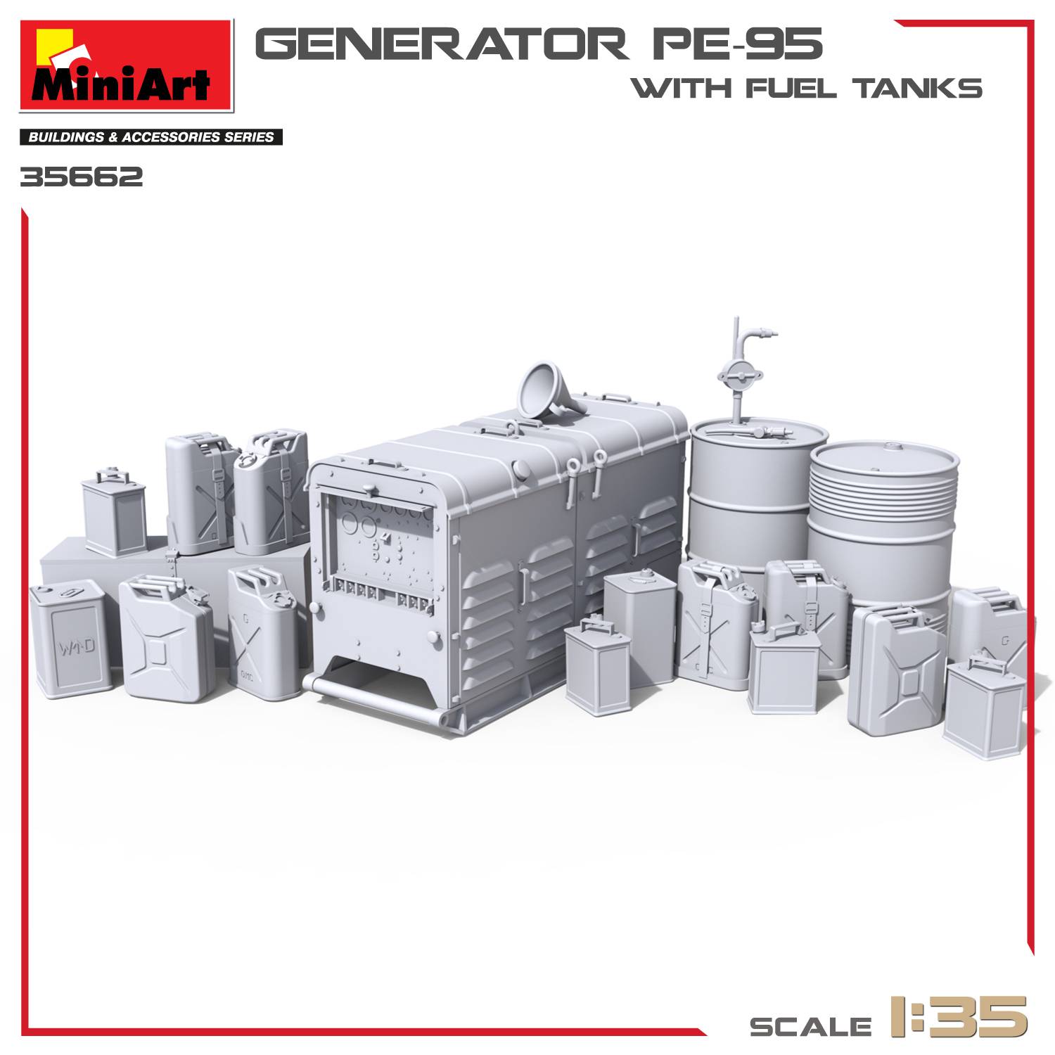 GENERATOR PE-95 WITH FUEL TANKS – Image 2