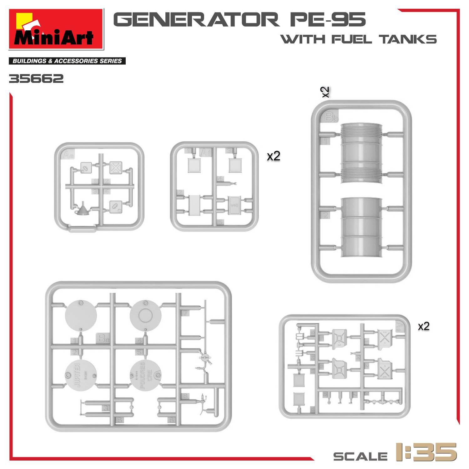 GENERATOR PE-95 WITH FUEL TANKS – Image 3