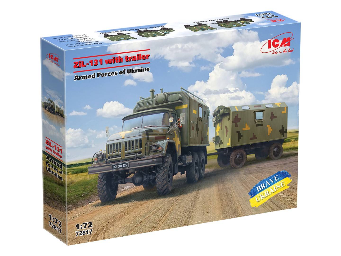 ZiL-131 with Trailer Armed Forces of Ukraine – Image 2