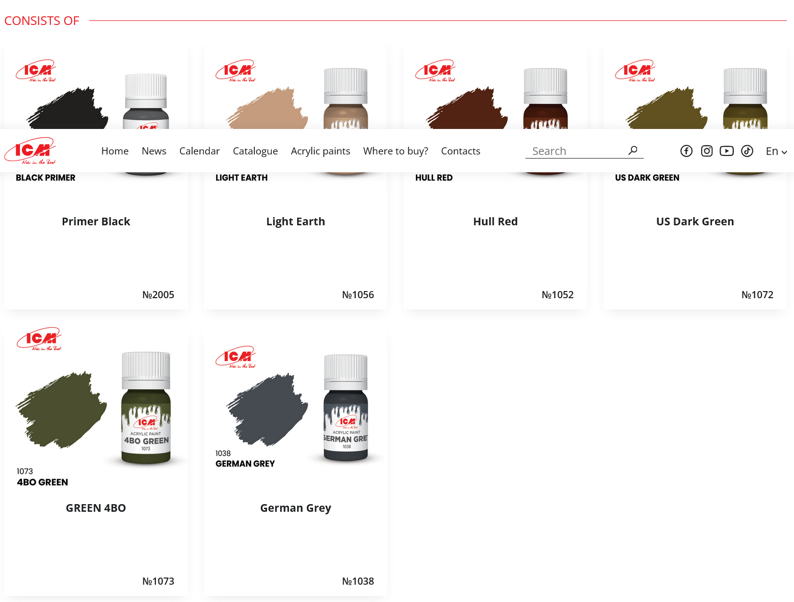 Acrylic paints set for Humvee US military cars – Image 2