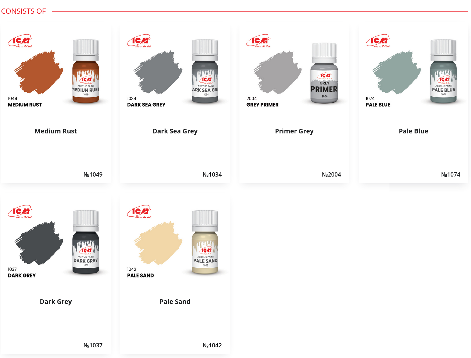 Acrylic paints set for WWII Royal Navy – Image 2