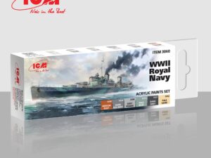 Acrylic paints set for WWII Royal Navy