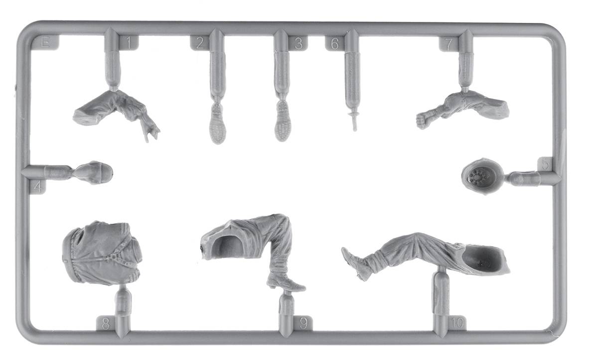 GERMAN TANK RIDERS SET 1. RESIN HEADS – Image 6