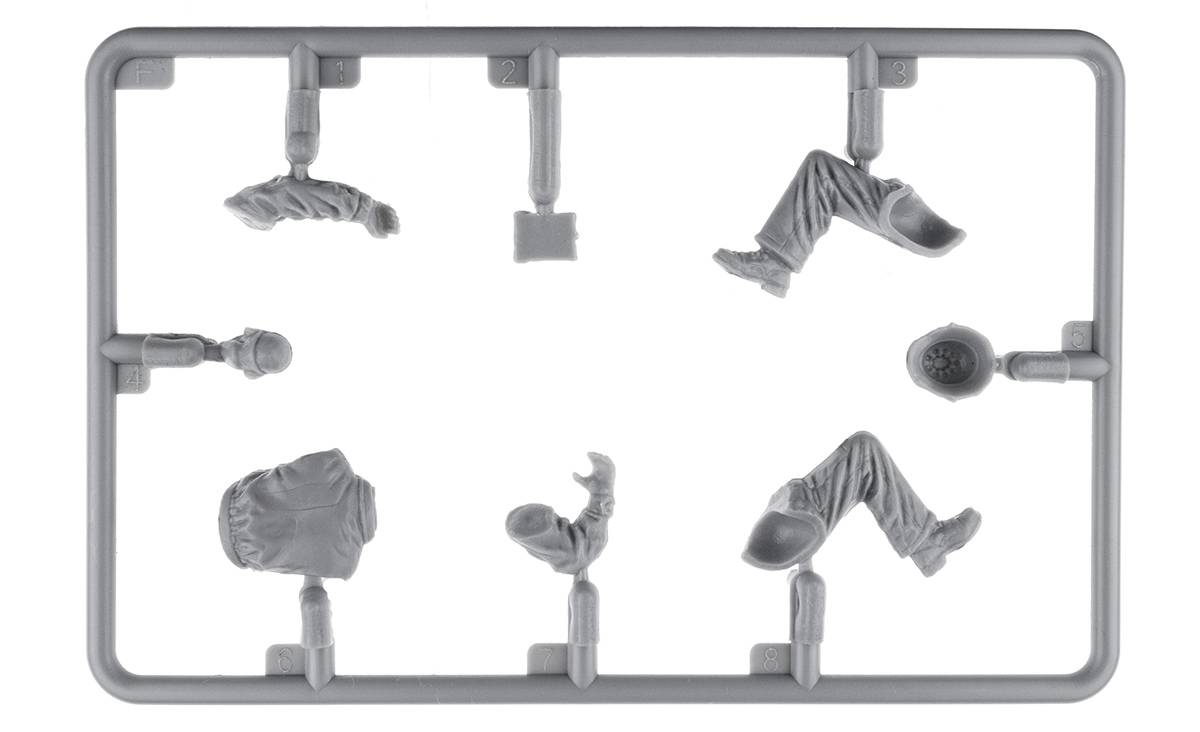 GERMAN TANK RIDERS SET 1. RESIN HEADS – Image 7