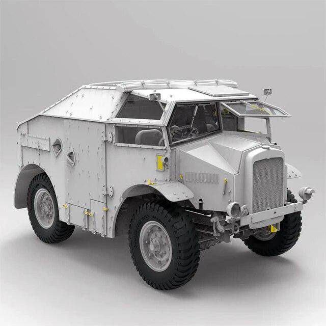 British WWII Tractor, 4x4 Field Artillery (C8 Mk.II Early) – Image 2